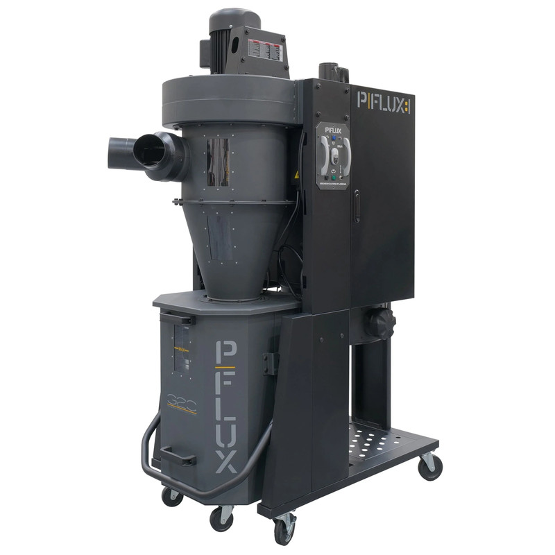 P|FLUX - 1.5 HP Cyclone HEPA Dust Collector